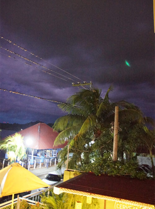 OVNI en Flores, Petén